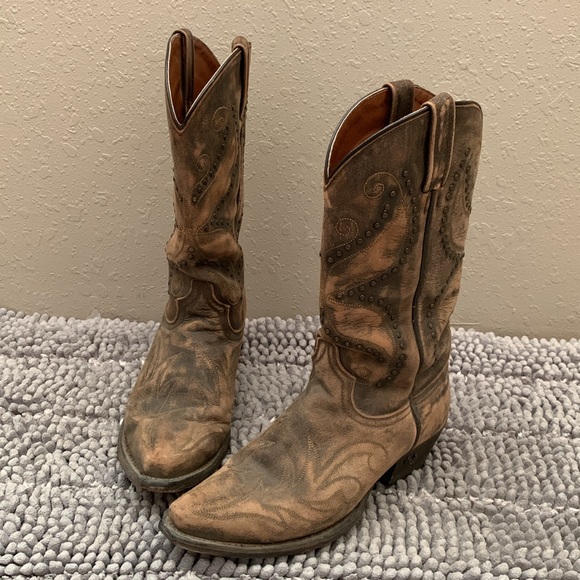 ✨Eight Second Angel Cowgirl Boots size 7.5🪽 - Picture 5 of 8